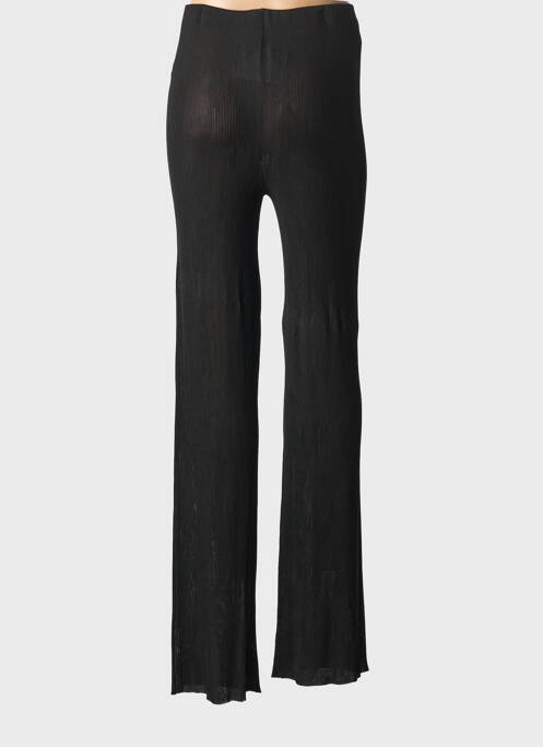 Pantalon droit stretch taille normale noir MSGM femme