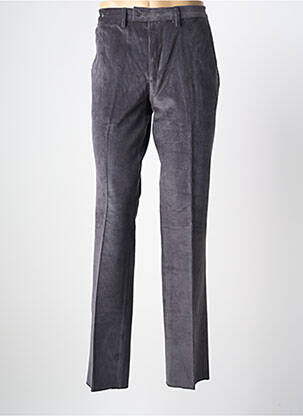 Pantalon chino poches taille normale gris COSSERAT homme