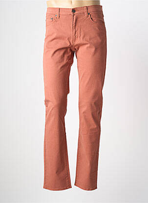 Pantalon slim stretch taille normale marron JOST homme