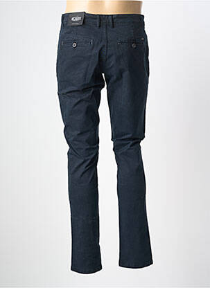 Pantalon chino poches taille normale bleu DELAHAYE homme