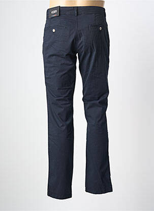 Pantalon chino poches taille normale bleu DELAHAYE homme