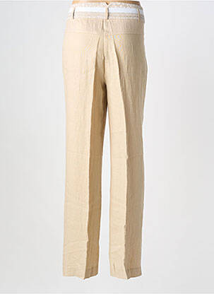 Pantalon slim taille normale taille normale beige FRED SABATIER femme