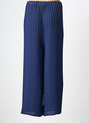 Pantalon droit taille élastique taille normale bleu HORTENSIA femme
