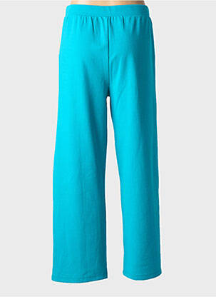 Pantalon droit stretch taille normale bleu AGATHE & LOUISE femme