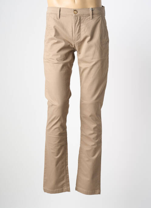 Pantalon chino poches taille normale beige LEE COOPER homme