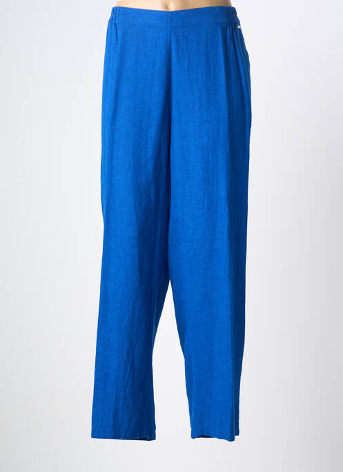 Pantalon droit bleu AGATHE & LOUISE femme