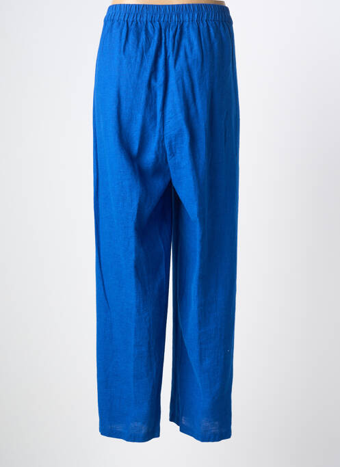 Pantalon droit bleu AGATHE & LOUISE femme