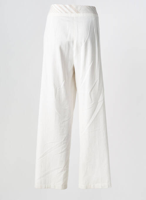 Pantalon droit taille normale taille normale beige FRED SABATIER homme