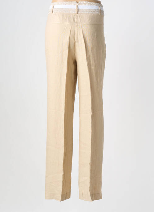 Pantalon slim beige FRED SABATIER femme