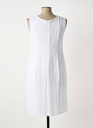 Robe mi-longue sans manche sans manche blanc TELMAIL femme