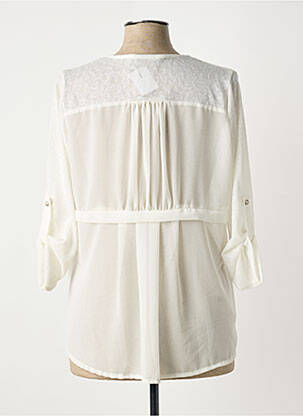 Gilet manches longues manches 3/4 beige FRED SABATIER femme