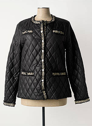 Doudoune poches sans capuche noir CANASPORT femme