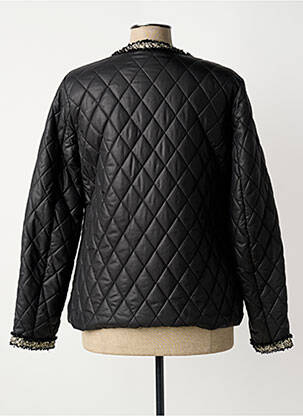 Doudoune poches sans capuche noir CANASPORT femme