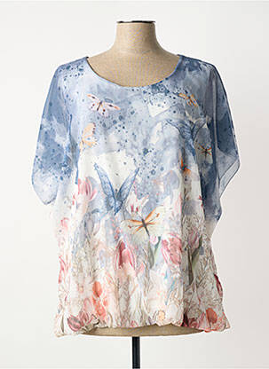 Blouse gris COULEURS DU TEMPS femme