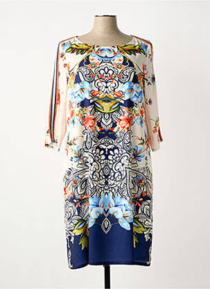 Robe mi-longue beige DIVAS femme