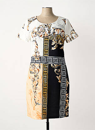 Robe mi-longue beige MERI & ESCA femme