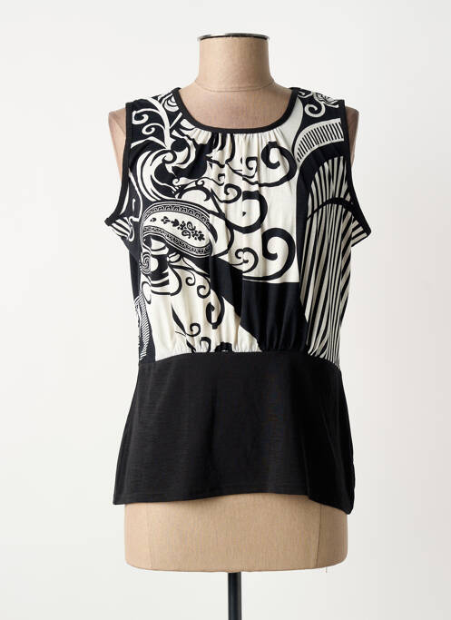 Débardeur noir MARBLE femme
