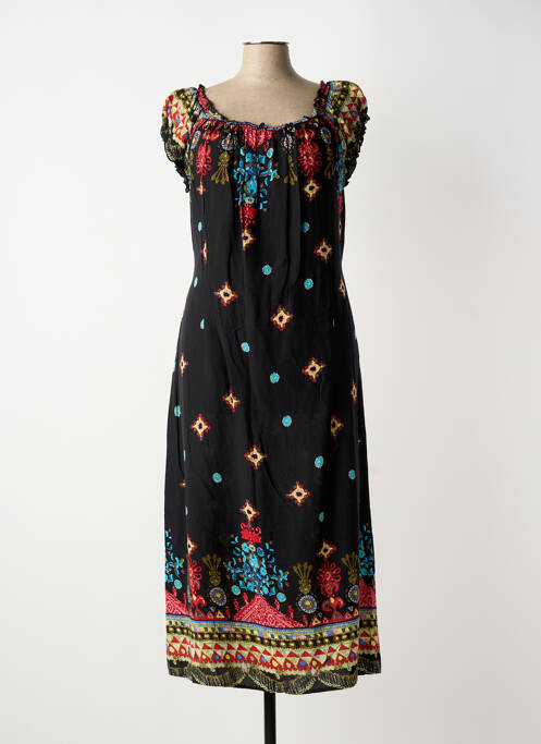 Robe longue noir FRED SABATIER femme