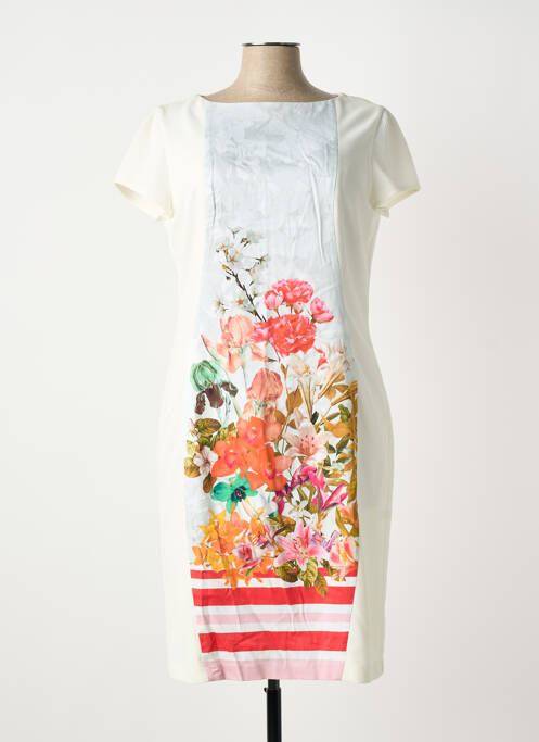 Robe mi-longue beige TINTA STYLE femme