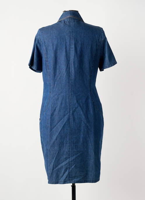 Robe mi-longue bleu CONCEPT K femme
