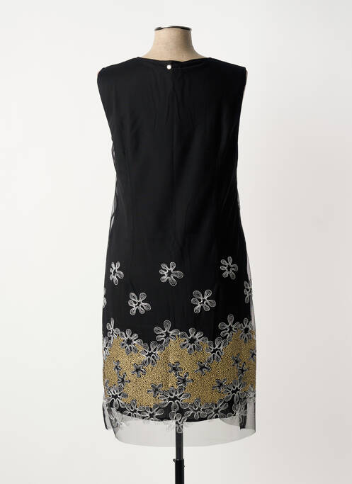 Robe mi-longue noir FRED SABATIER femme