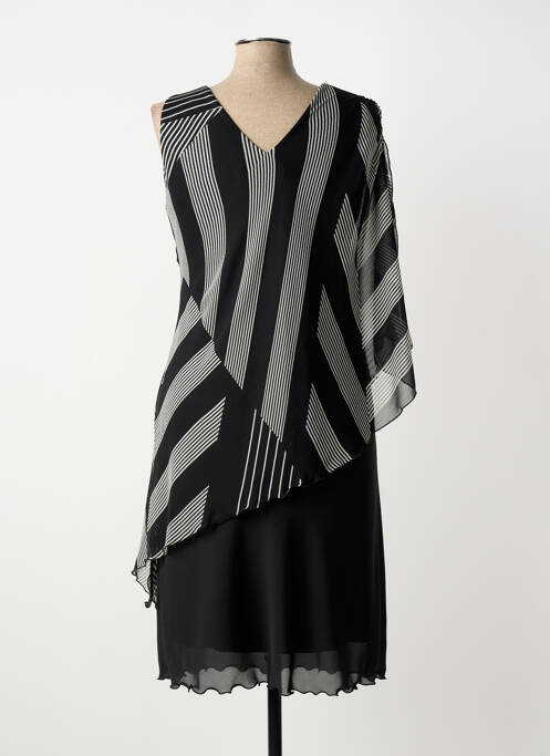 Robe mi-longue noir JEAN DELFIN femme