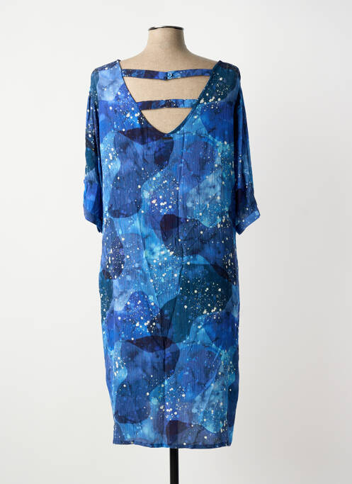 Robe mi-longue violet AGATHE & LOUISE femme