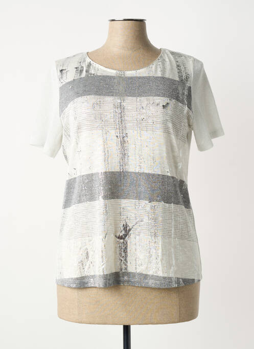 Top argent MARI GIUDICELL femme