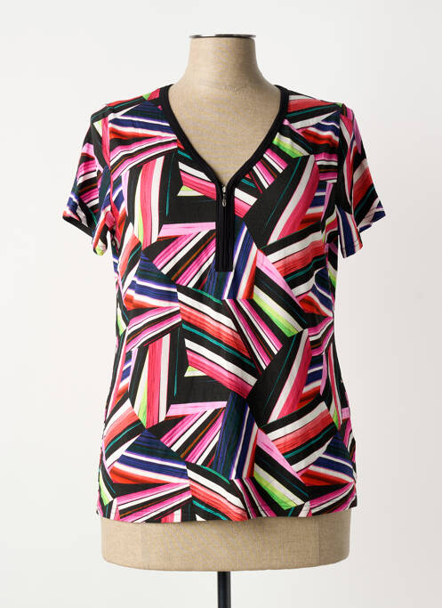 T-shirt noir TELMAIL femme