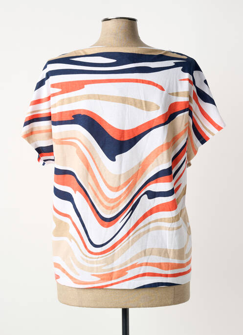 T-shirt orange MARBLE femme