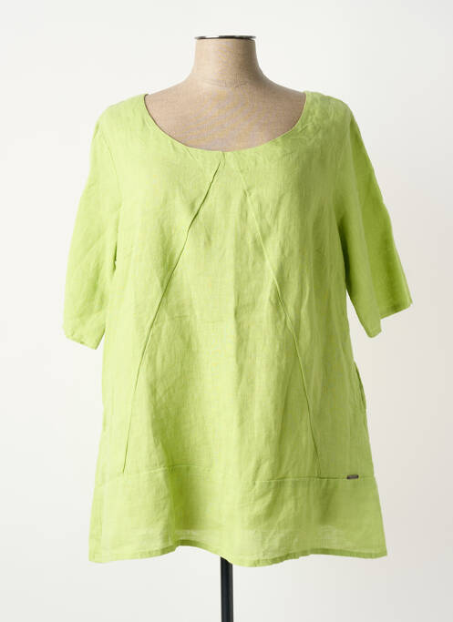 Tunique manches longues vert AGATHE & LOUISE femme