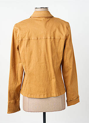 Veste casual col chemisier marron GUY DUBOUIS femme