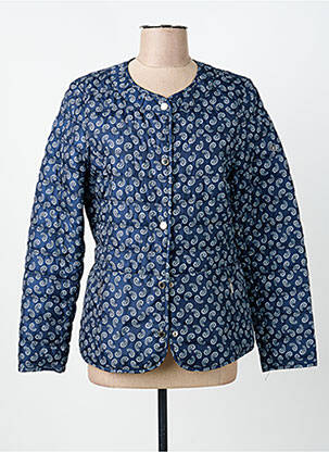 Doudoune manches longues sans capuche bleu CONCEPT K femme