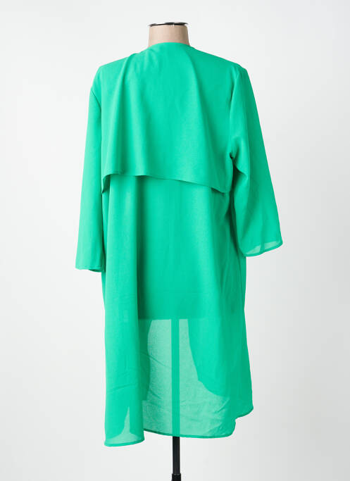Veste casual coupe droite vert TINTA STYLE femme