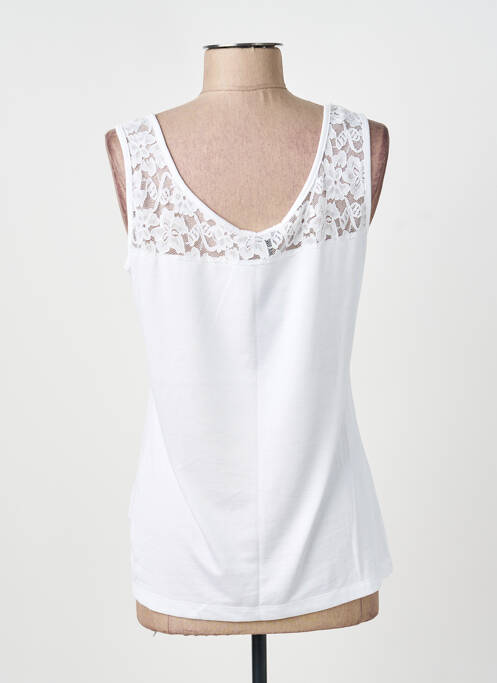 Débardeur blanc MARBLE femme