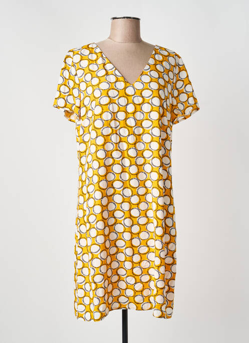 Robe mi-longue jaune SURKANA femme