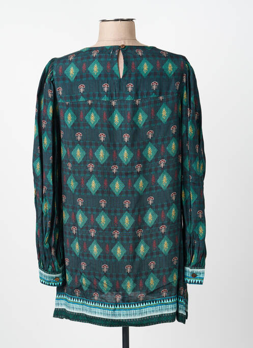 Tunique manches longues vert AGATHE & LOUISE femme