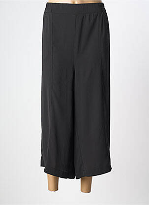 Pantalon 7/8 taille élastique taille normale noir FRED SABATIER femme