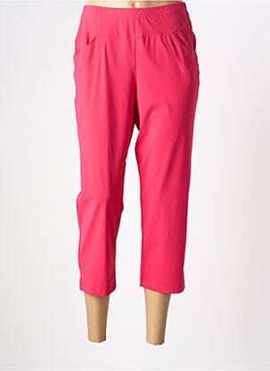 Pantacourt stretch taille normale rose MERI & ESCA femme