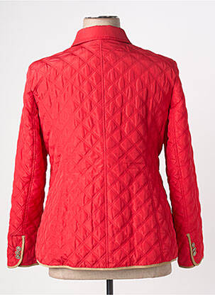 Doudoune manches longues sans capuche rouge ROFA FASHION GROUP femme