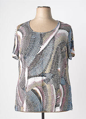 T-shirt noir GUY DUBOUIS femme