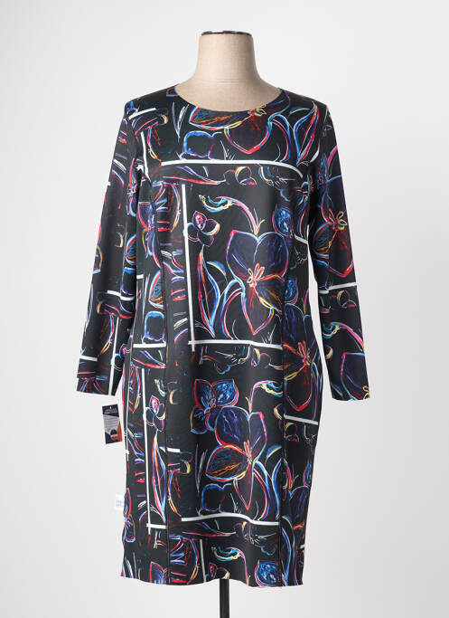 Robe mi-longue noir GUY DUBOUIS femme