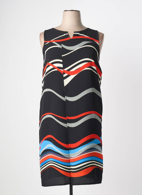 Robe mi-longue noir TELMAIL femme