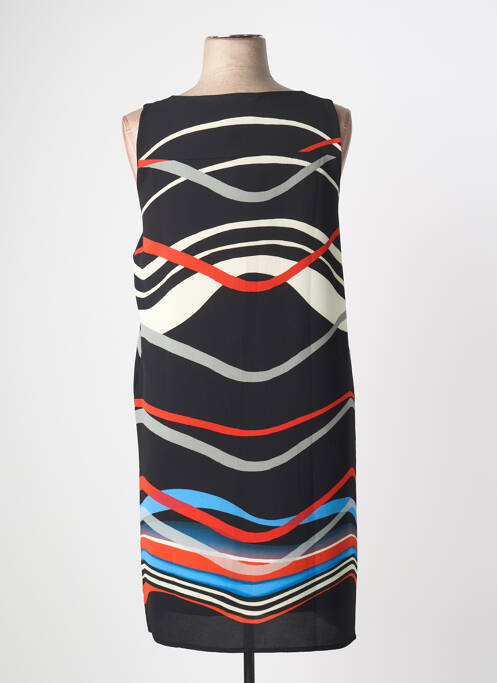 Robe mi-longue noir TELMAIL femme