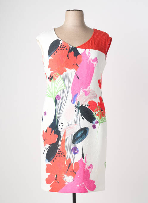 Robe mi-longue rouge DIVAS femme