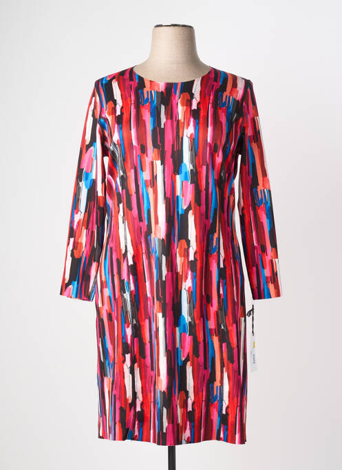 Robe mi-longue rouge GUY DUBOUIS femme