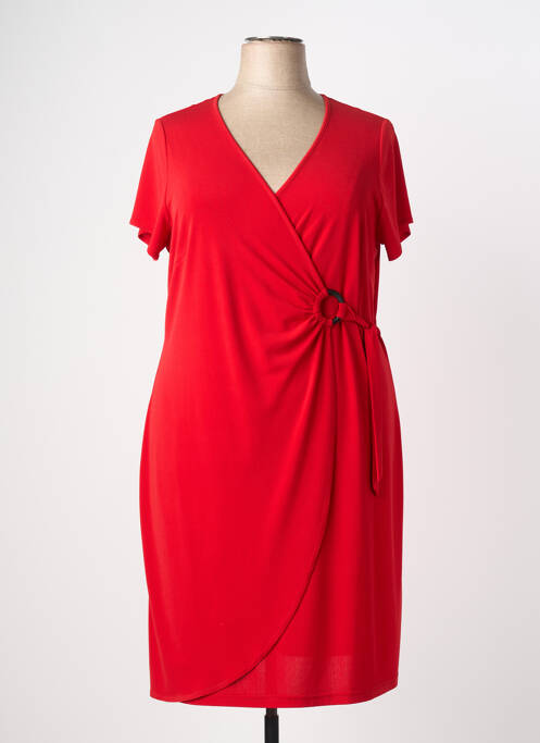 Robe mi-longue rouge MERI & ESCA femme