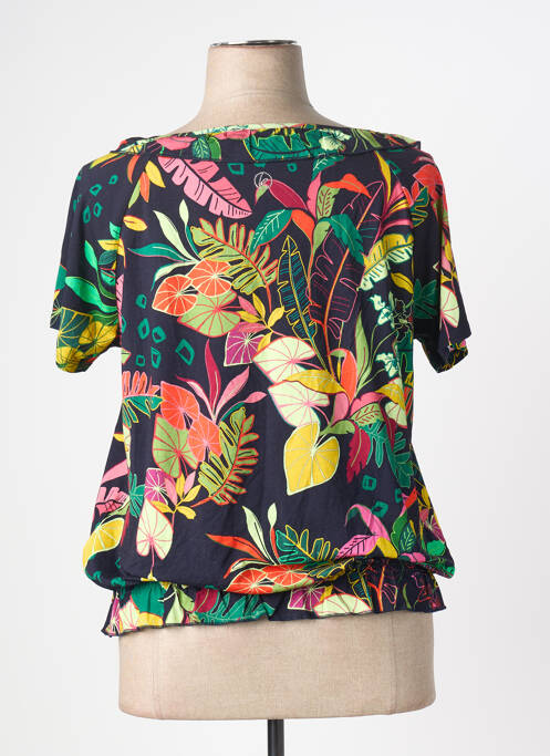 T-shirt bleu CONCEPT K femme