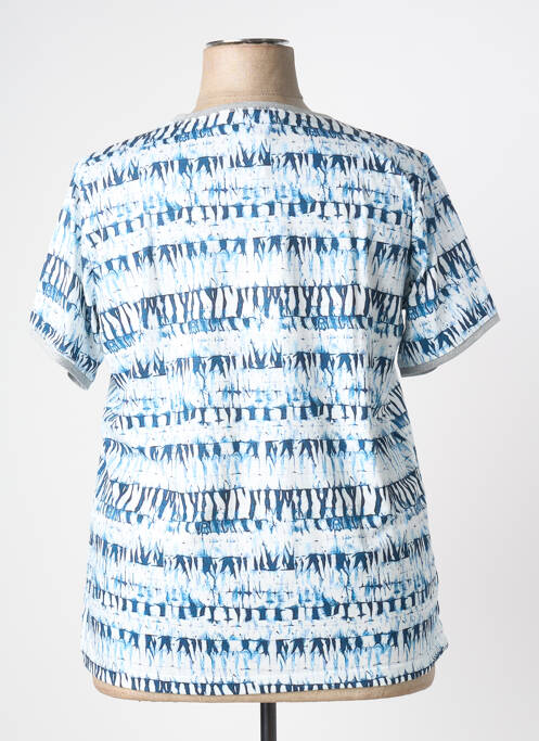 T-shirt bleu GUY DUBOUIS femme