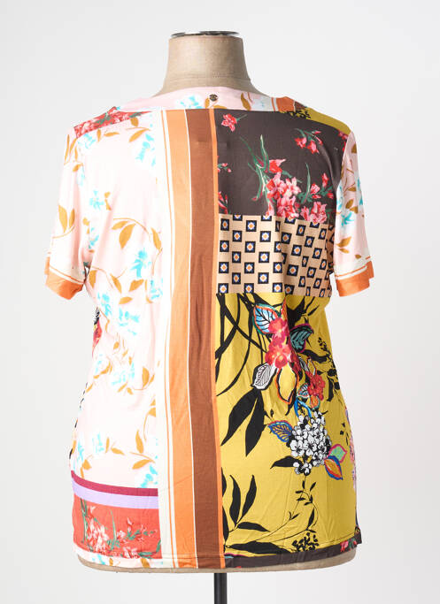 T-shirt jaune FRED SABATIER femme